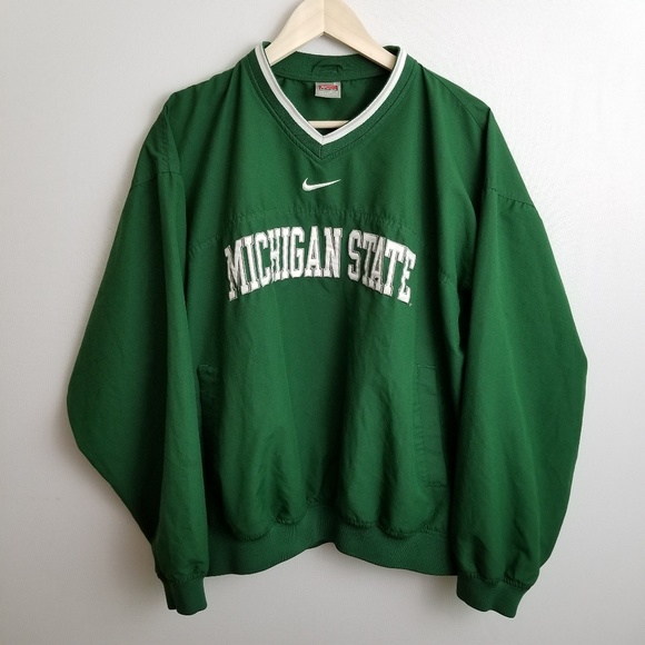 michigan state nike jacket